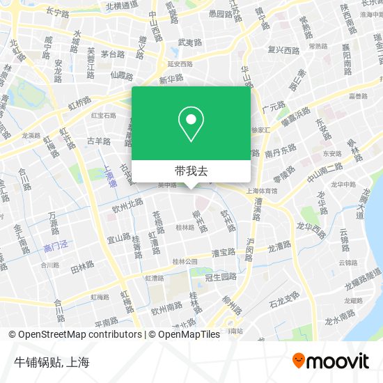 牛铺锅贴地图