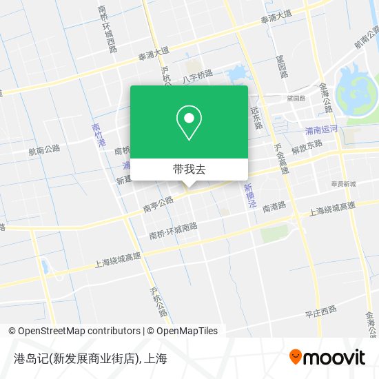 港岛记(新发展商业街店)地图