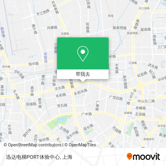 迅达电梯PORT体验中心地图