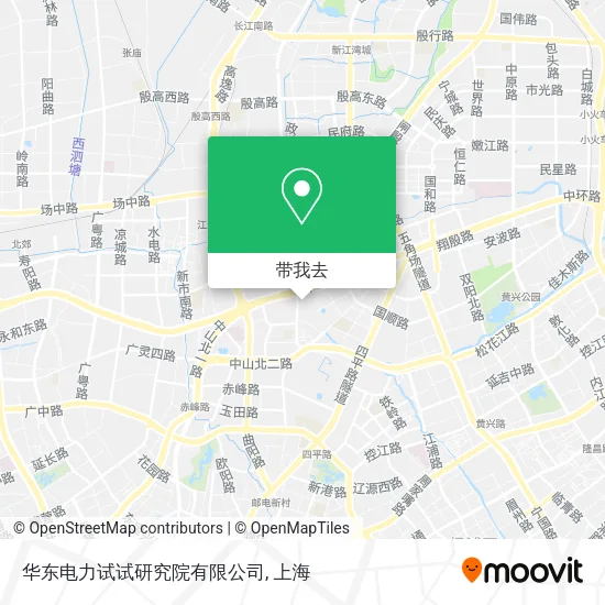 华东电力试试研究院有限公司地图