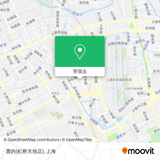 麓的(虹桥天地店)地图