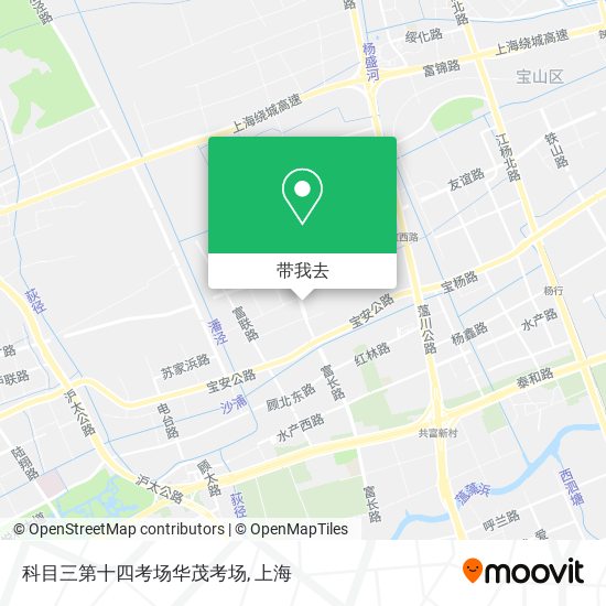科目三第十四考场华茂考场地图