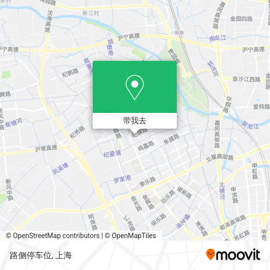路侧停车位地图