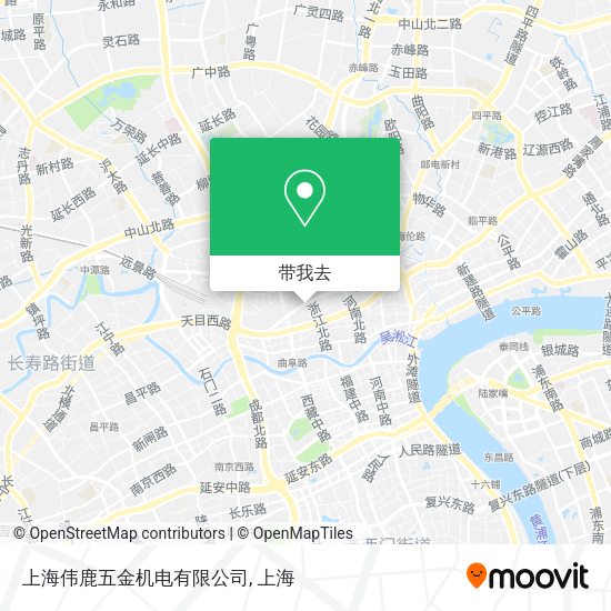 上海伟鹿五金机电有限公司地图