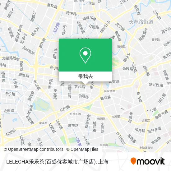 LELECHA乐乐茶(百盛优客城市广场店)地图