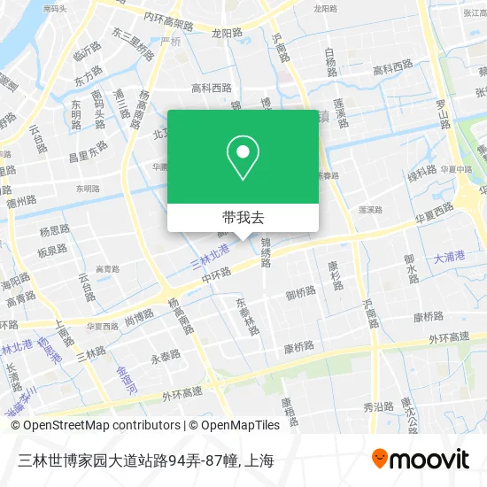 三林世博家园大道站路94弄-87幢地图