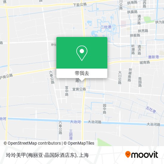 玲玲美甲(梅丽亚·晶国际酒店东)地图