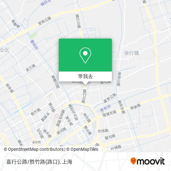 嘉行公路/胜竹路(路口)地图