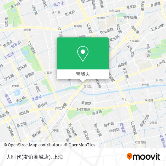 大时代(友谊商城店)地图