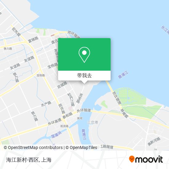 海江新村-西区地图