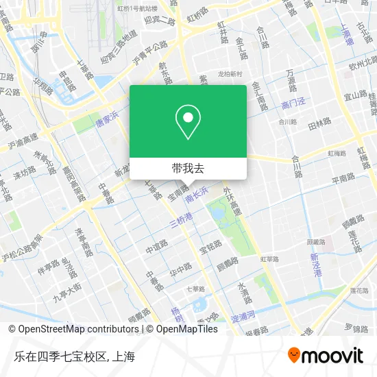 乐在四季七宝校区地图