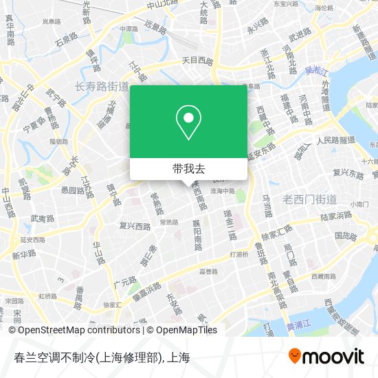 春兰空调不制冷(上海修理部)地图