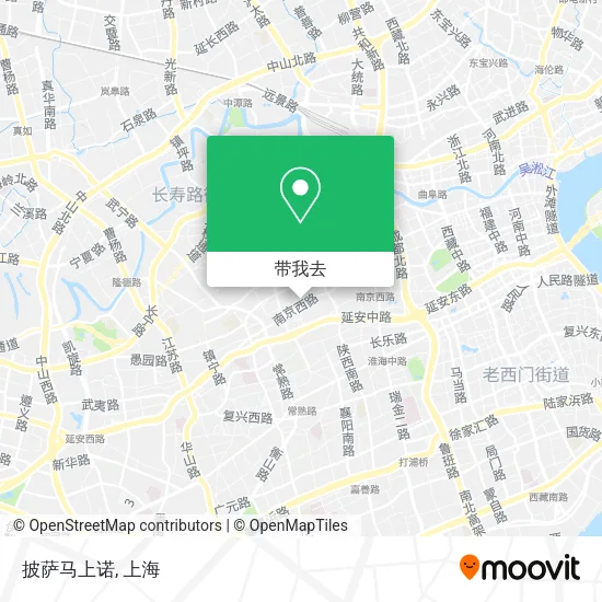 披萨马上诺地图