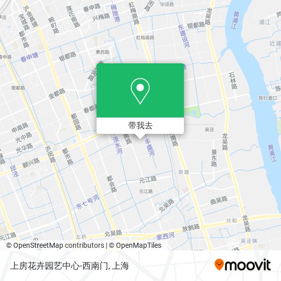 上房花卉园艺中心-西南门地图