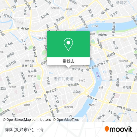 豫园(复兴东路)地图