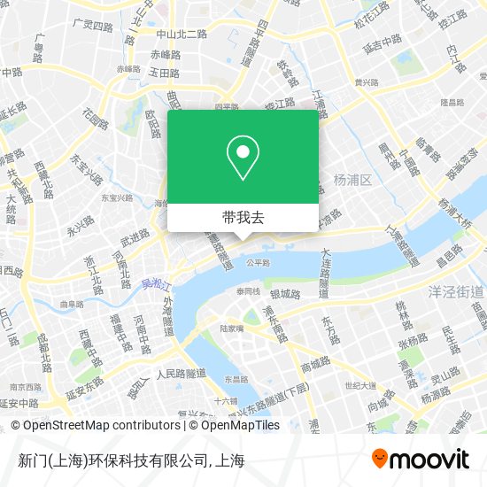 新门(上海)环保科技有限公司地图