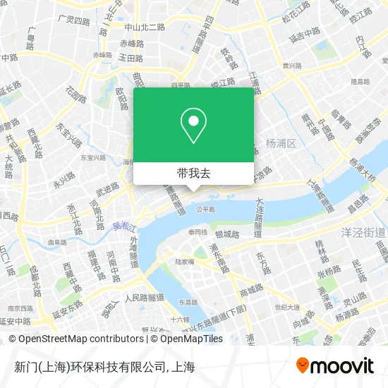 新门(上海)环保科技有限公司地图