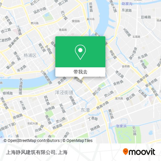 上海静风建筑有限公司地图
