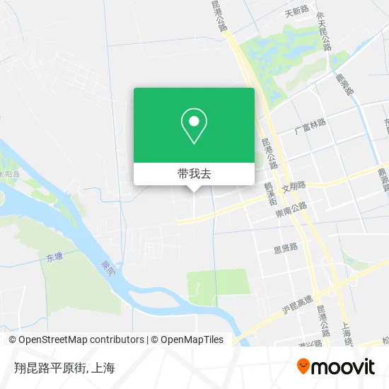 翔昆路平原街地图
