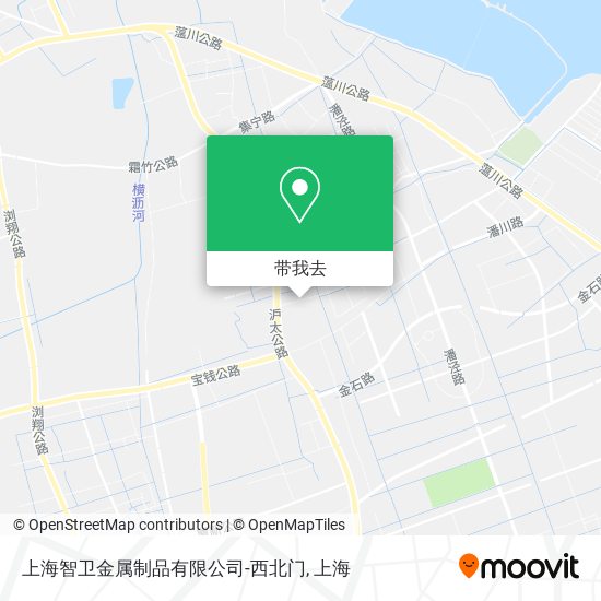 上海智卫金属制品有限公司-西北门地图