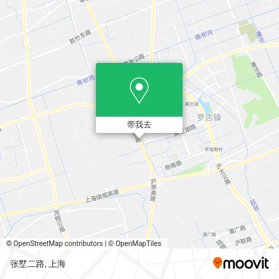 张墅二路地图