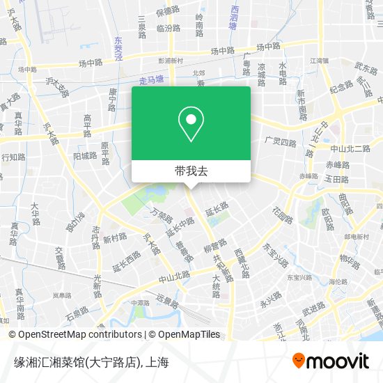 缘湘汇湘菜馆(大宁路店)地图