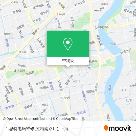 百思特电脑维修(虹梅南路店)地图
