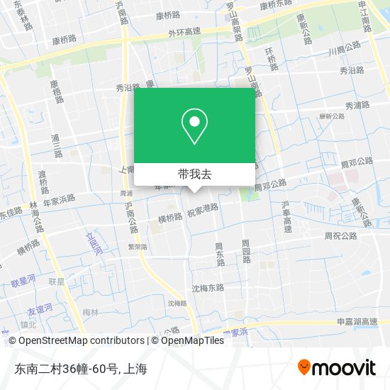 东南二村36幢-60号地图