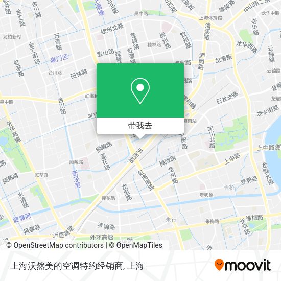 上海沃然美的空调特约经销商地图