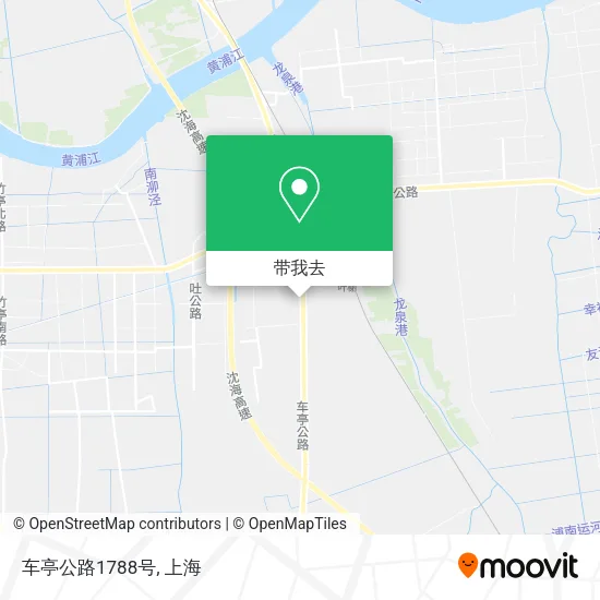 车亭公路1788号地图