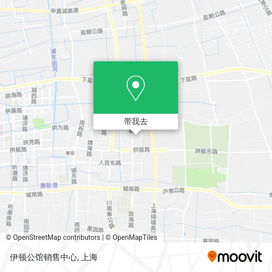 伊顿公馆销售中心地图