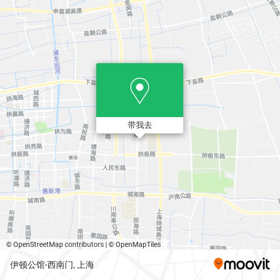 伊顿公馆-西南门地图