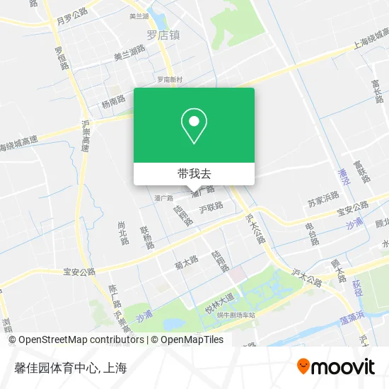 馨佳园体育中心地图