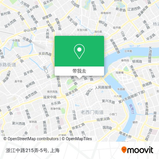 浙江中路215弄-5号地图