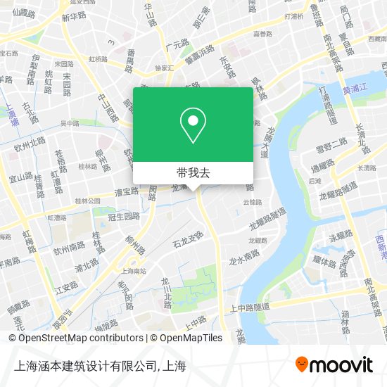 上海涵本建筑设计有限公司地图