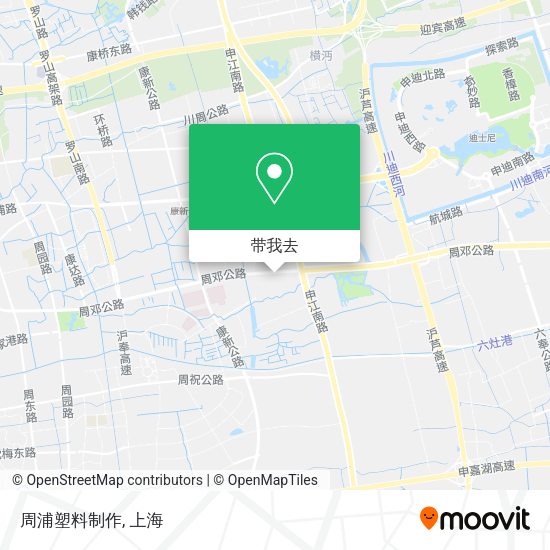 周浦塑料制作地图