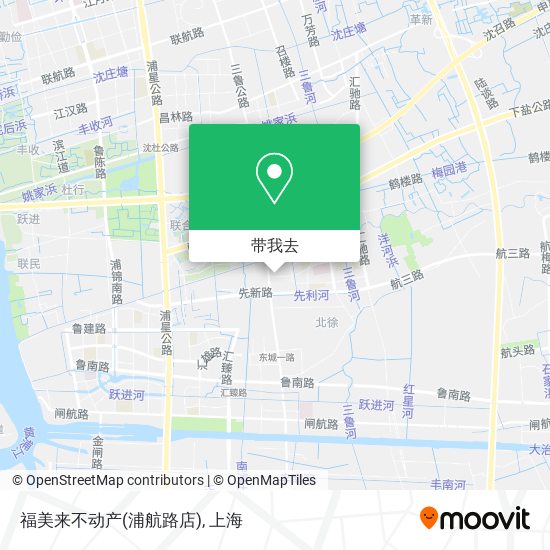 福美来不动产(浦航路店)地图