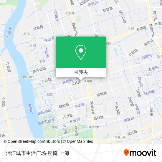 浦江城市生活广场-座椅地图