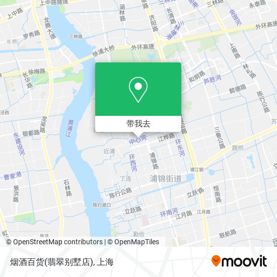 烟酒百货(翡翠别墅店)地图