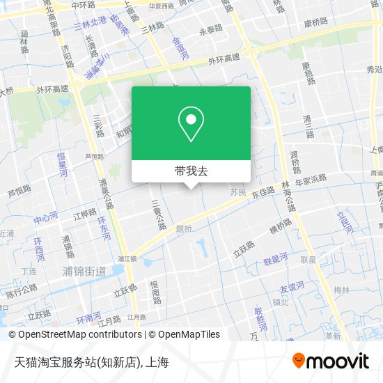 天猫淘宝服务站(知新店)地图