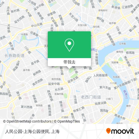 人民公园-上海公园便民地图