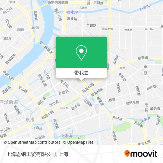 上海恩钢工贸有限公司地图