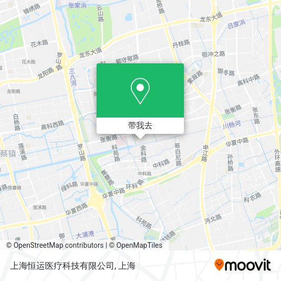 上海恒运医疗科技有限公司地图
