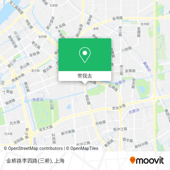 金桥路李四路(三桥)地图