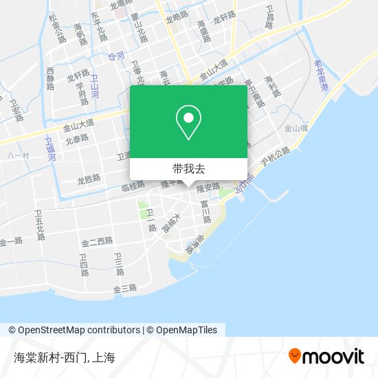 海棠新村-西门地图