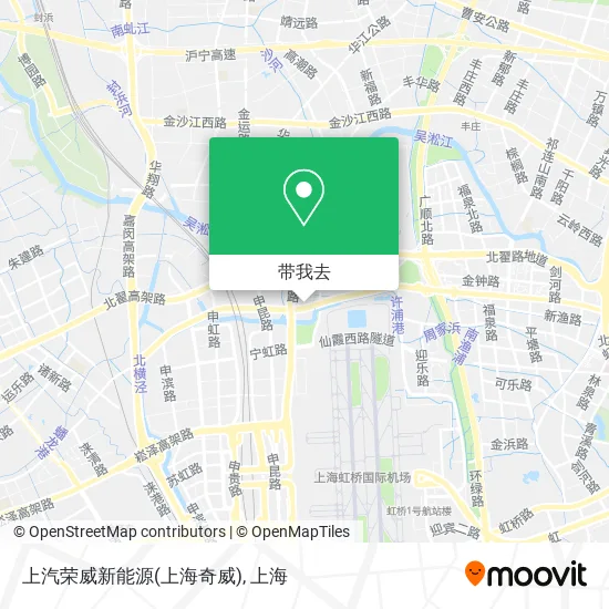 上汽荣威新能源(上海奇威)地图