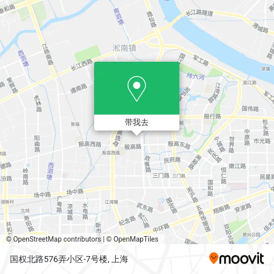 国权北路576弄小区-7号楼地图