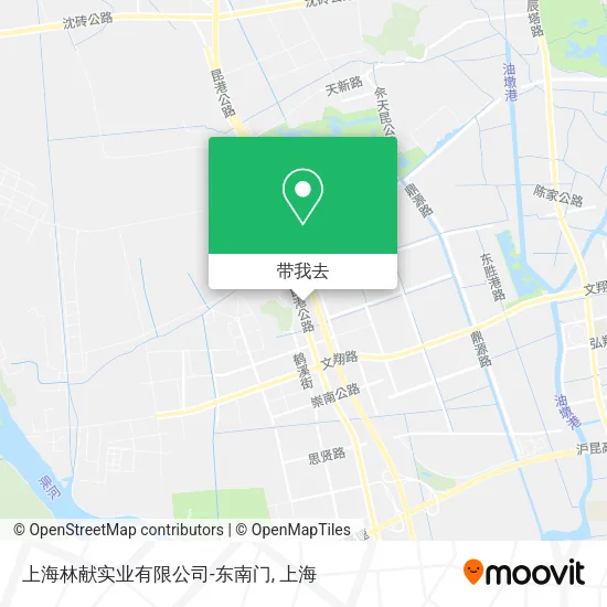 上海林献实业有限公司-东南门地图