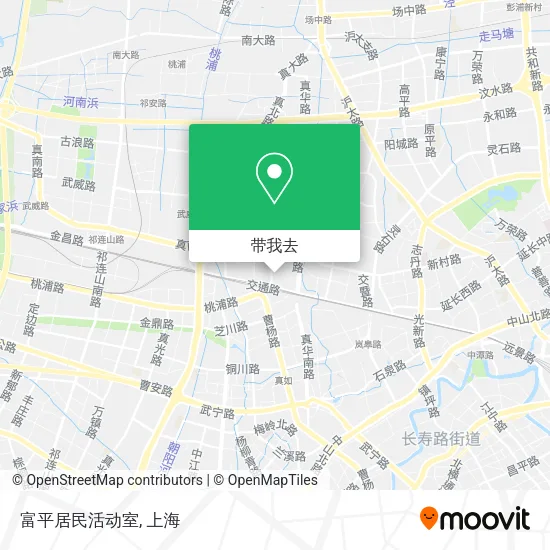 富平居民活动室地图