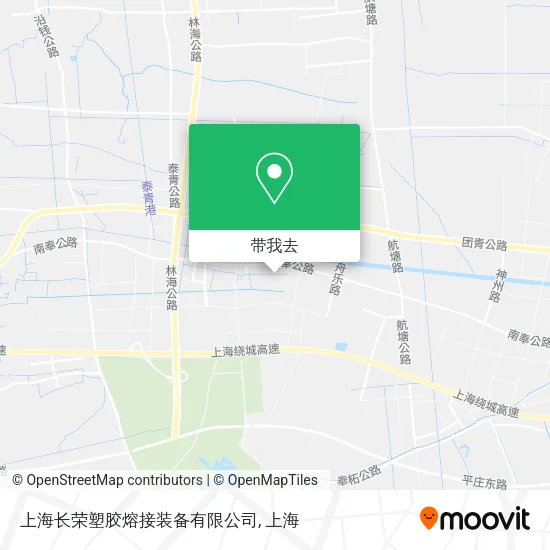 上海长荣塑胶熔接装备有限公司地图